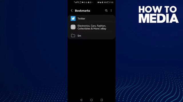 How to Delete Bookmarks Folder on Samsung Internet Browser смотреть онлайн