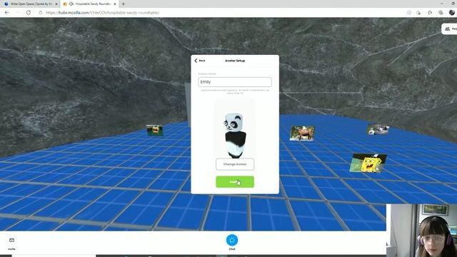 Immersive Storytelling 1.3 - Mozilla Hubs Demonstration смотреть онлайн