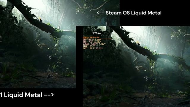 Windows 11 vs Steam OS - Liquid metal deck - SOTR Steam Deck Comparison #steamdeck #windeck #steam смотреть онлайн