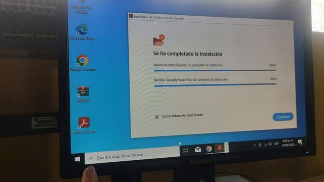 Formateo e instalación de office y Windows, otras instalaciones: Adobe Acrobat, Chrome, WinRaR.... смотреть онлайн