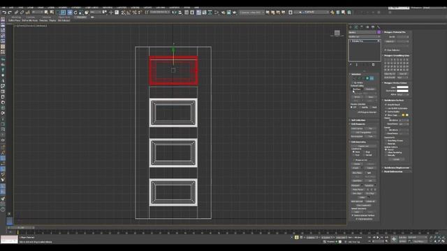 Как смоделировать дверь из бокса в 3dmax / How to model a door from a box in 3d max смотреть онлайн
