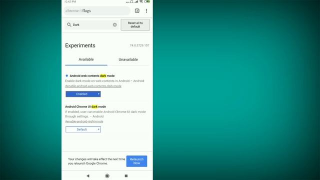 How to enable dark mode Google Chrome in android.. смотреть онлайн