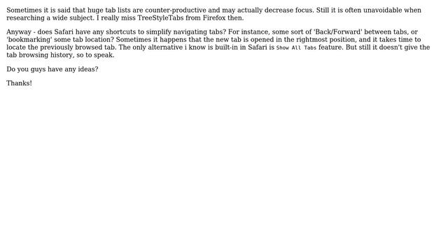 Apple: Navigating huge tab lists in Safari смотреть онлайн