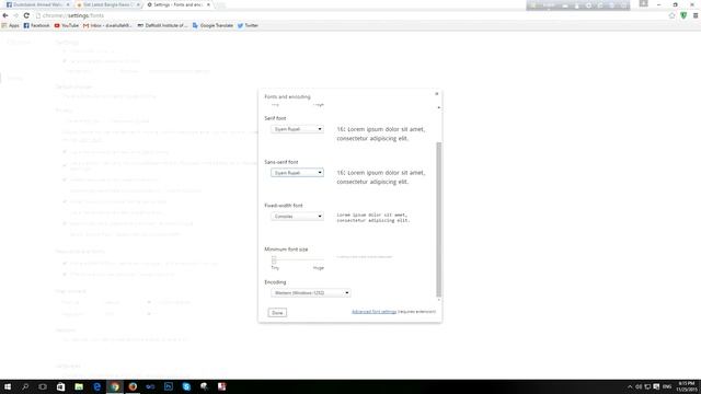 How to fix bangla font problem of GOOGLE CHROME and MOZILA FIREFOX смотреть онлайн