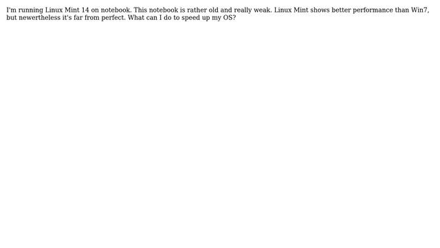 How to optimize Linux Mint performance? смотреть онлайн