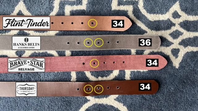 Heritage Style Belts from Thursday Boot Co, Hanks Belts, Flint and Tinder, and Brave Star Selvage смотреть онлайн