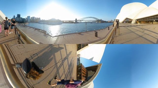 Sydney Opera House 360 VR Life Footage смотреть онлайн