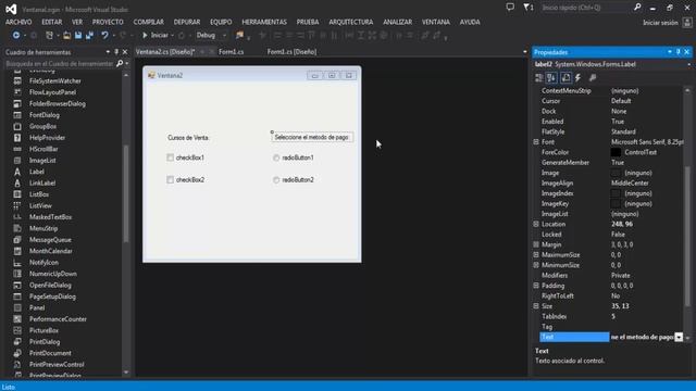 Tutorial 25 de C# - Enlazar dos ventanas. CheckBox y RadioButton смотреть онлайн