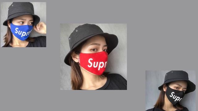 หน้ากากอนามัยสายแฟชั่น พร้อมสู้โรค Bape mask Evisu NY Chrome hearts Supreme смотреть онлайн
