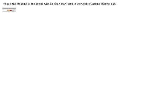 Meaning of cookie icon in Google Chrome address bar смотреть онлайн