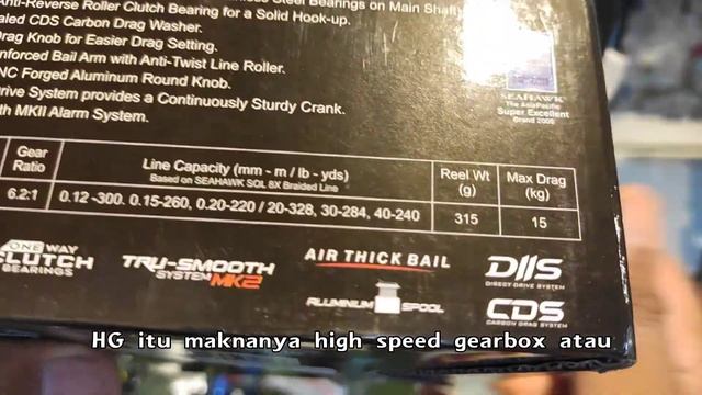 Seahawk SILVERHOUND spinning reel смотреть онлайн