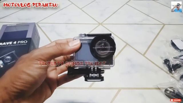 Unboxing Action Cam AKASO BRAVE 4 PRO