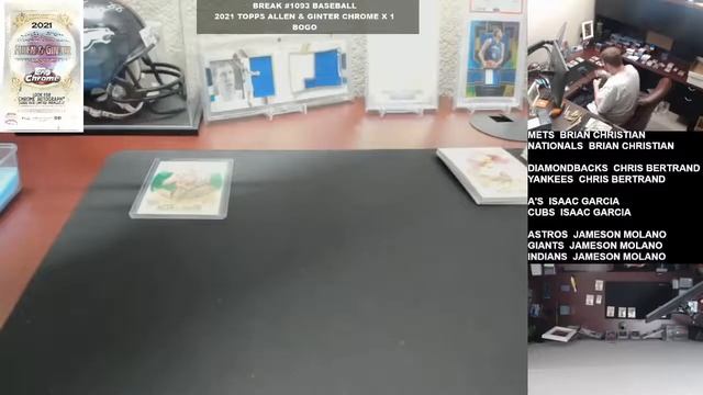 Break #1098 Baseball 2021 Topps Allen & Ginter Chrome Hobby x 1 BOGO 12 16 2021 смотреть онлайн