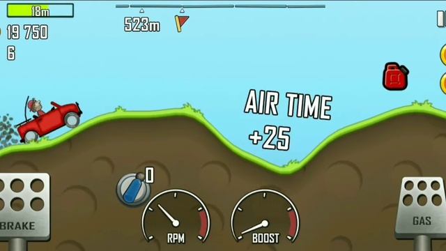 Hill Climb Racing - Gameplay Walkthrough Part -1 Jeep (Android,iOS) смотреть онлайн