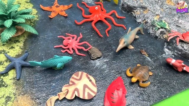 Safari King Animals And Sea Animals |Diorama Wildlife For Kids смотреть онлайн