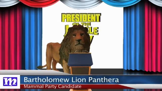 Lion Speech | President of the Jungle 2017 | MMNN Newsbreak | Many Miniatures Theater смотреть онлайн