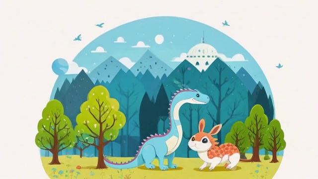 The BRAVE Bunny & the Colorful Dragon 🌈 смотреть онлайн