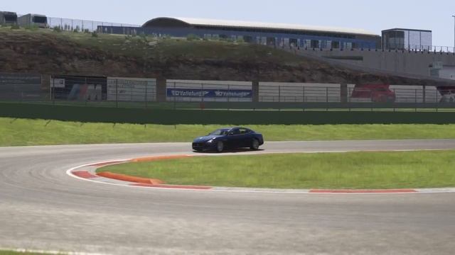 Assetto Corsa - Maserati Quattroporte GTS - Vallelunga Club 0:57.717 - TV Camera смотреть онлайн