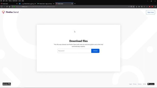 خزمەتگوزاری Firefox Send بۆ ناردنی فایل تا 2,5 گێگابایت + ڕێنمایی بەکارهێنانی смотреть онлайн
