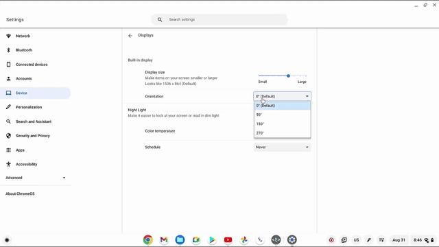 Lenovo Flex 5 Chromebook : How to change the screen orientation смотреть онлайн
