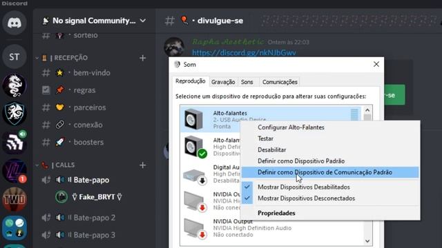 AMIGOS SEM AUDIO NO DISCORD (COMO RESOLVER)│Fake_BRYT смотреть онлайн
