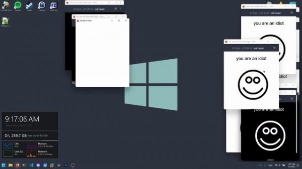 YouAreAnIdiot HTML5 Edition! (with popups + source code)
