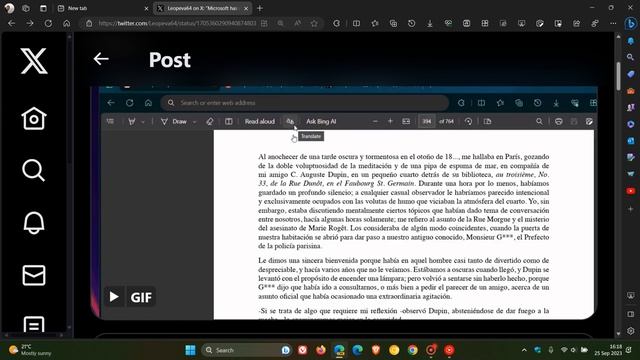 UPDATE Microsoft Edge PDF Reader Gets a New "Translate" Button & more смотреть онлайн