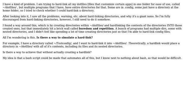 Unix & Linux: Simulating a hard-link to a directory смотреть онлайн