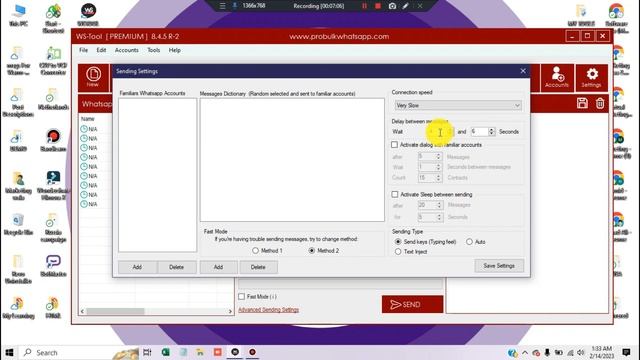 Multiple Account with Auto Account Rotation WhatsApp Bulk Sender Software with Typing Effect | смотреть онлайн