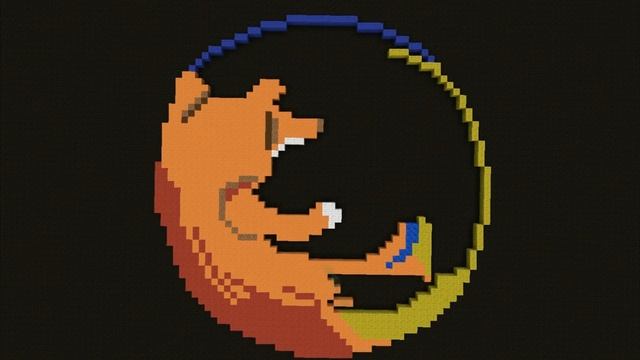 Minecraft Timelapse - "Mozilla FireFox" Logo #1 смотреть онлайн