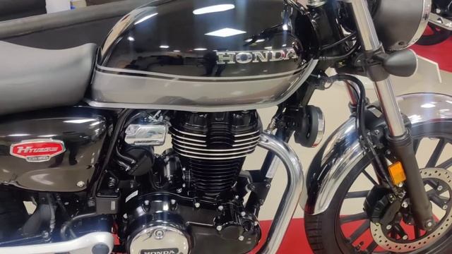 honda hyness cb350 walkaround | mettalic chrome black смотреть онлайн