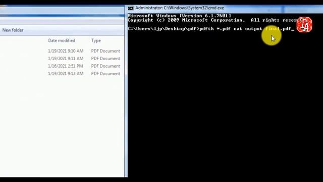 How To Merge Multiple Pdf Files Into One Pdf File ? | Merge Unlimited PDF files using cmd | in Hind смотреть онлайн