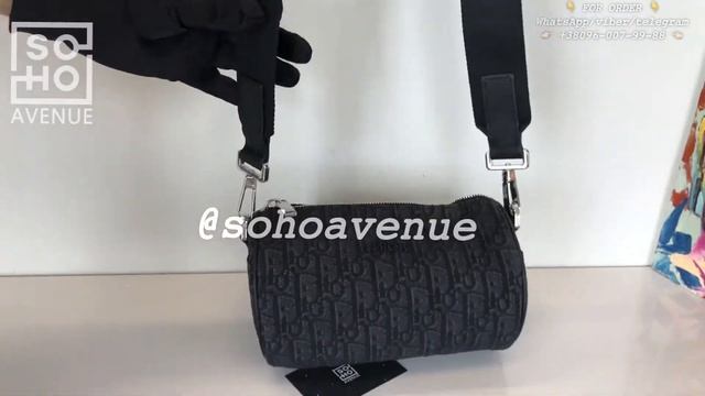 Dior bolso oblique messenger roller bag смотреть онлайн