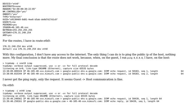 DevOps & SysAdmins: Centos/OVH: public IP on KVM virtual machine смотреть онлайн