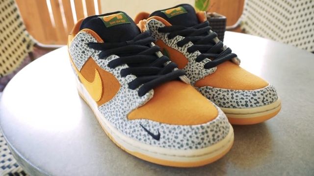 Nike SB "Safari" Dunk Low Pro Unboxing, First Look, On Feet and Giveaway! смотреть онлайн
