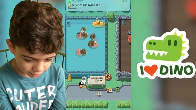 CRAZY DINOPARK!! Haciendo combates. Juego IOS para niños! смотреть онлайн