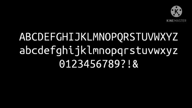 Ubuntu Mono Шрифт смотреть онлайн