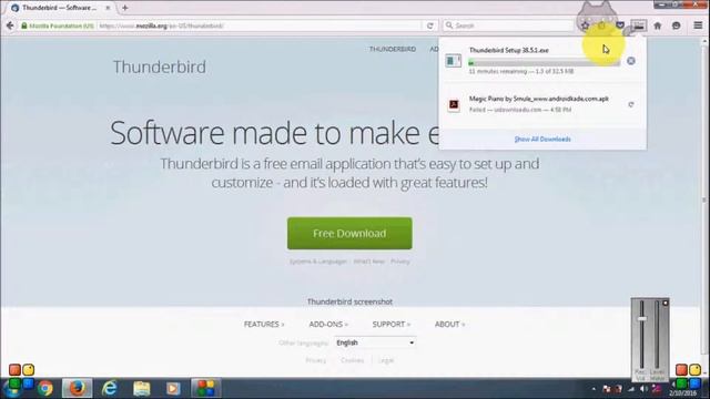 How To Download ThunderBird (Part1) смотреть онлайн