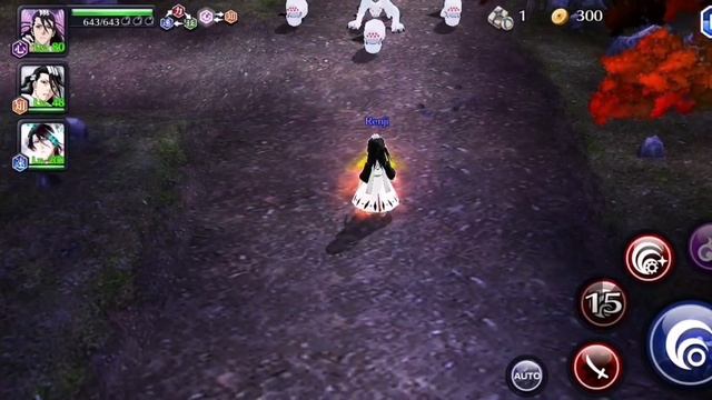 Bleach Brave Souls - Side Stories - The Spirit Society Threequel (Byakuya Gameplay)