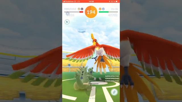 Ho-oh duo Extrasensory/Brave bird (No weather boost) смотреть онлайн