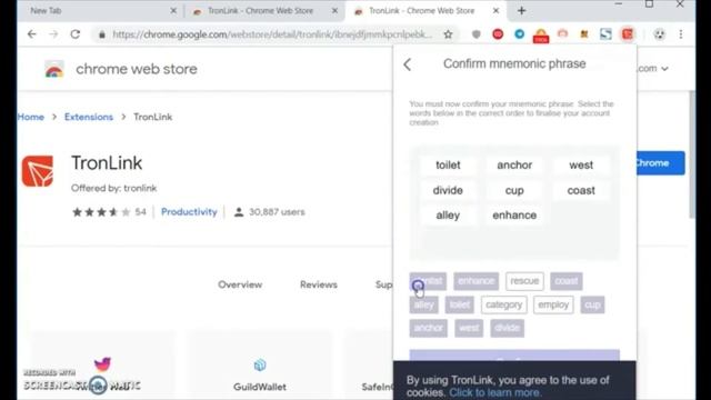 #tronlink #Tronlinkwallet Tronlink wallet extension installation in Google chrome browser operation смотреть онлайн