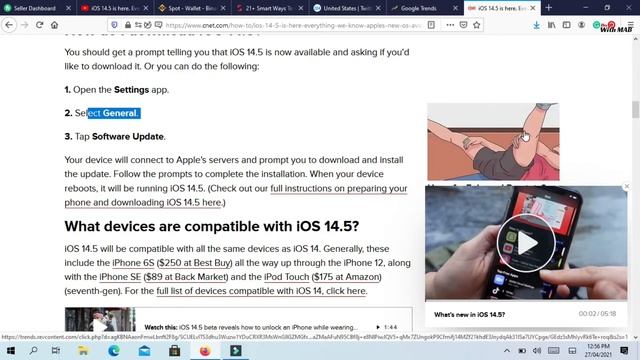 iOS 14.5 What's. New Update Wear. Mask Detection How do I download iOS 14.5 Use Face ID Apple Watch смотреть онлайн