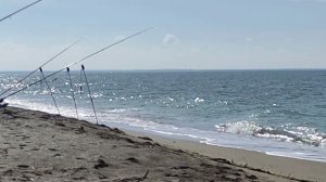 ловля кефали на бакальской Косе