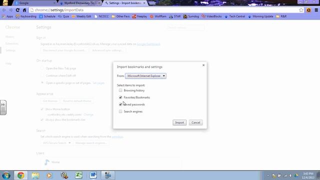 Chrome - Import Bookmarks смотреть онлайн