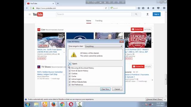 How to view and clear browsing history on any browser | remove cookies for safety смотреть онлайн
