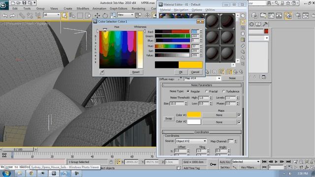 Architecture tutorial 3Ds Max Applying Materials 6 смотреть онлайн