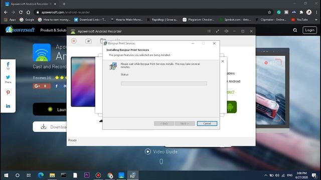How To Mirror Your Phone Screen To PC With Audio Using ApowerMirror | ScreenMirror With ApowerMirro