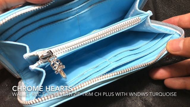 【CHROME HEARTS / クロムハーツ】ウォレット REC F ZIP＃2 ウィズ ジップトリム CHプラス パッチ ウィンドウズ ターコイズ【クロム・ハーツ】【名古屋】 смотреть онлайн