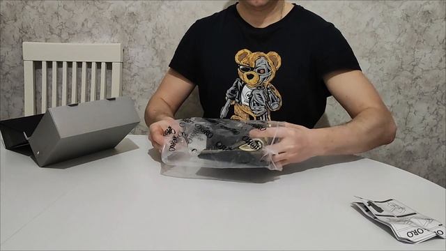 Распаковка — Ручка дверная Oro & Oro Lupa 073-16E MAB/GP смотреть онлайн