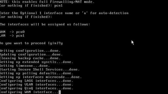Pfsense Installation смотреть онлайн